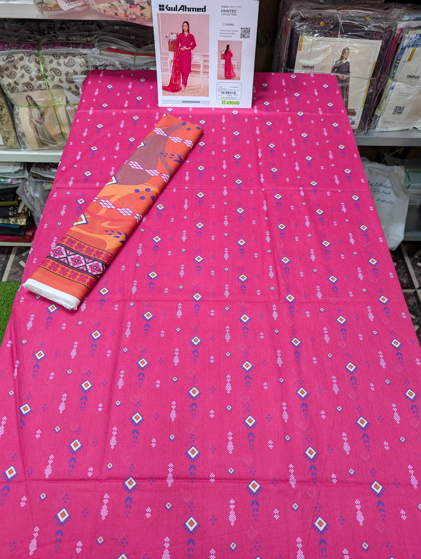 3PC LAWN ALLOVER UNSTICH GA 12 SUITS BUNDLE