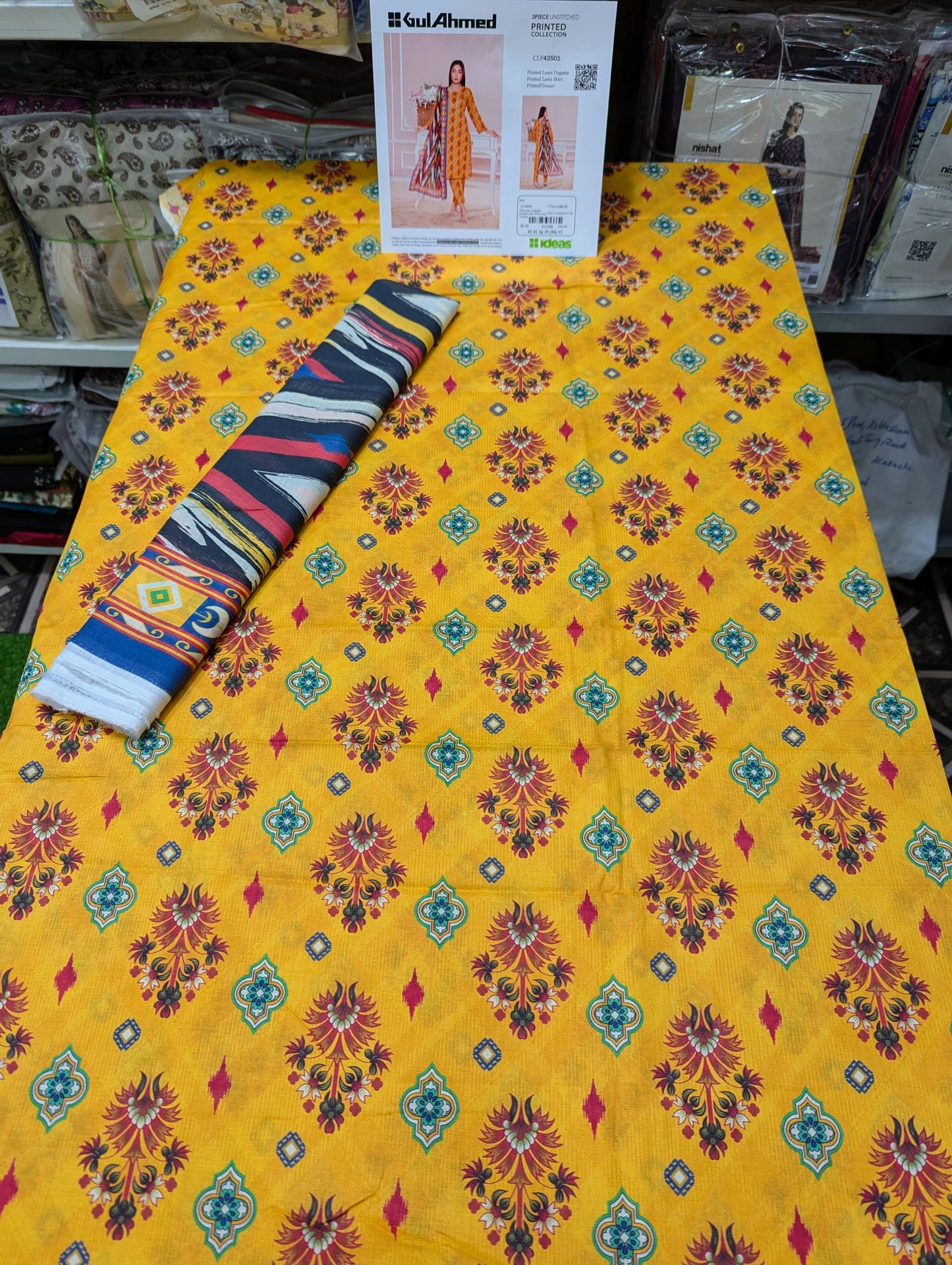 3PC LAWN ALLOVER UNSTICH GA 12 SUITS BUNDLE