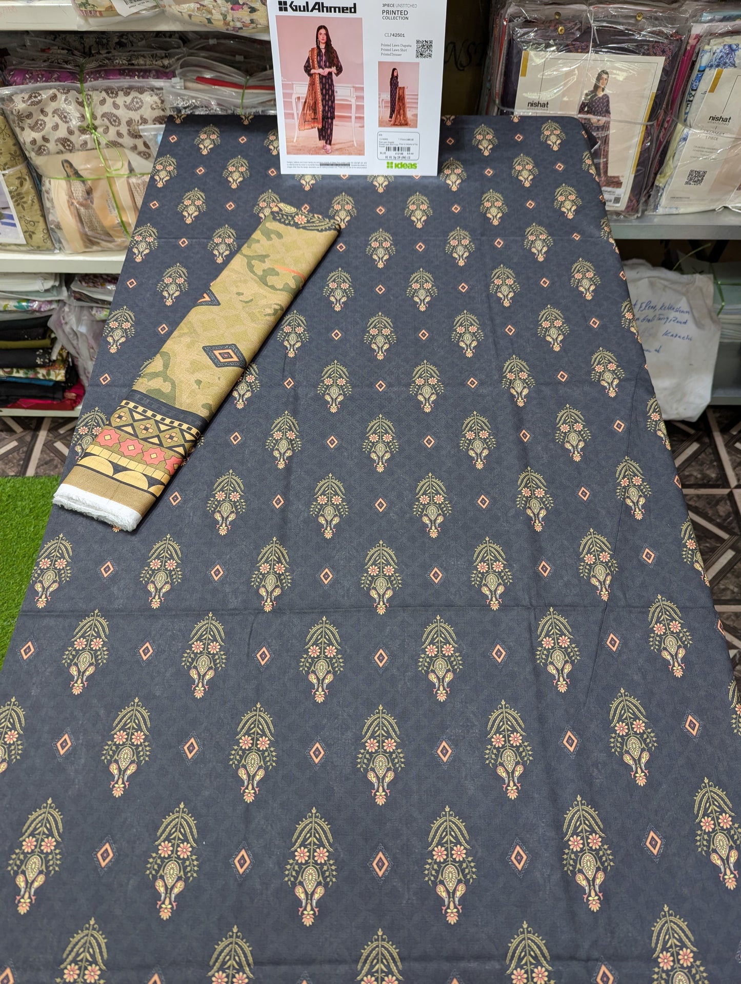 3PC LAWN ALLOVER UNSTICH GA 12 SUITS BUNDLE