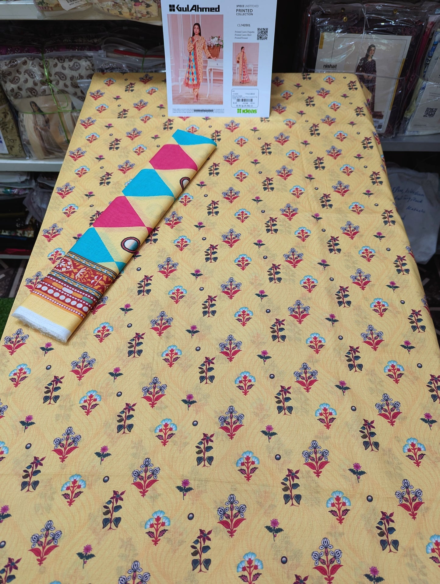 3PC LAWN ALLOVER UNSTICH GA 12 SUITS BUNDLE