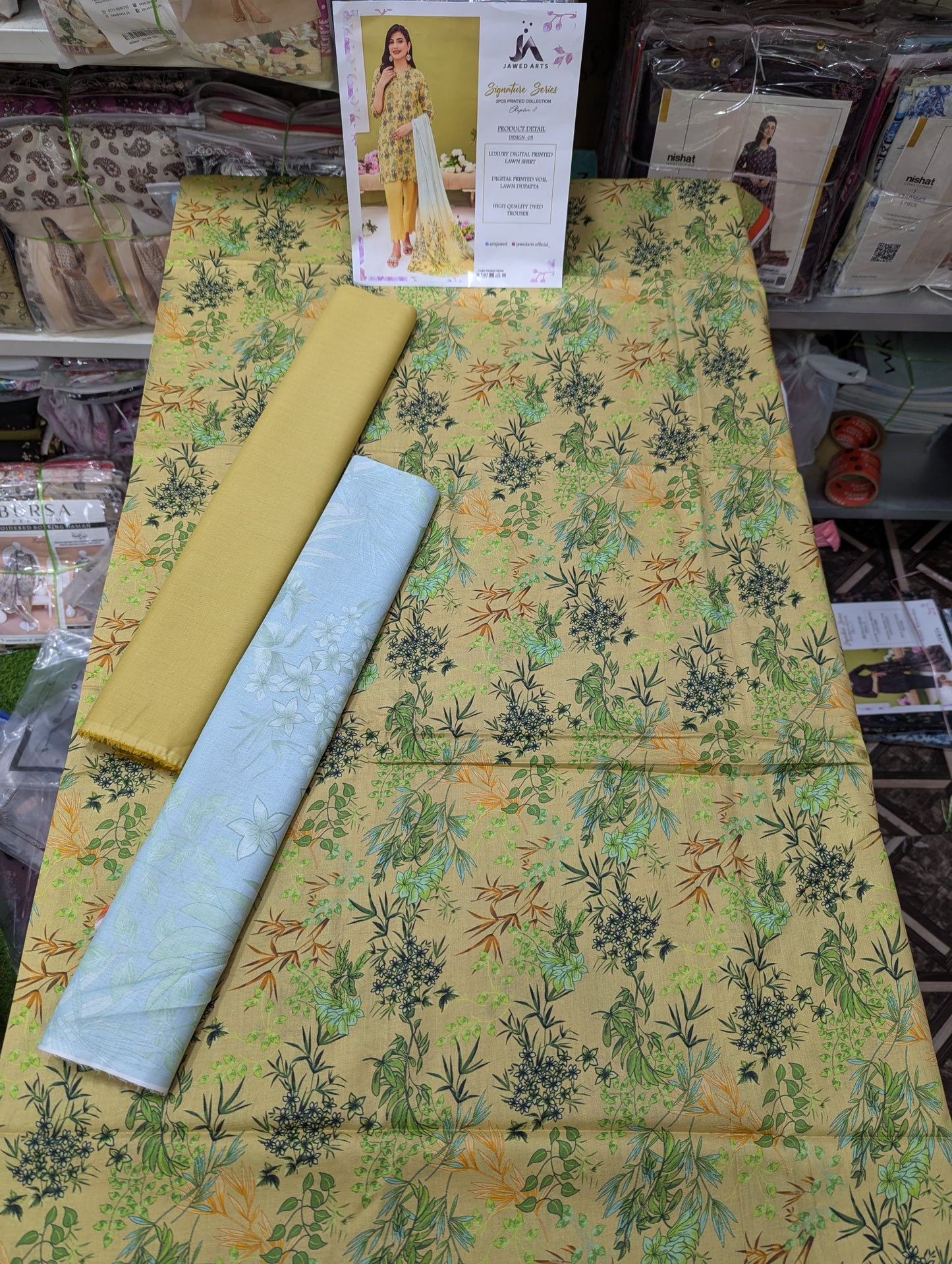 3PC LAWN UNSTICH JA 10 SUITS BUNDLE