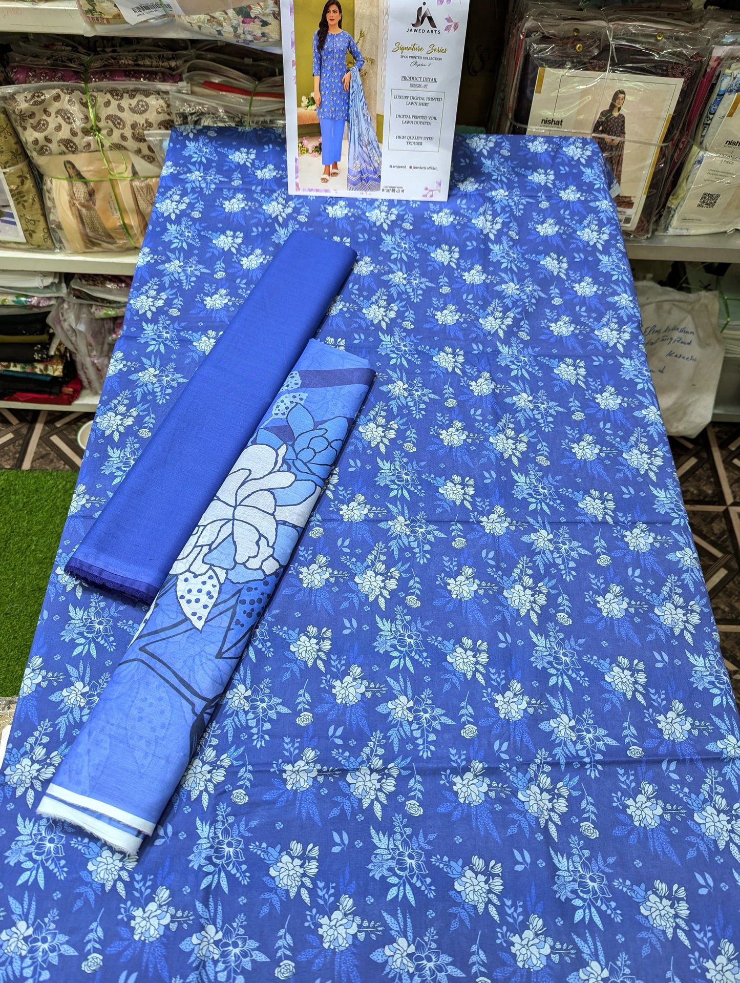 3PC LAWN UNSTICH JA 10 SUITS BUNDLE