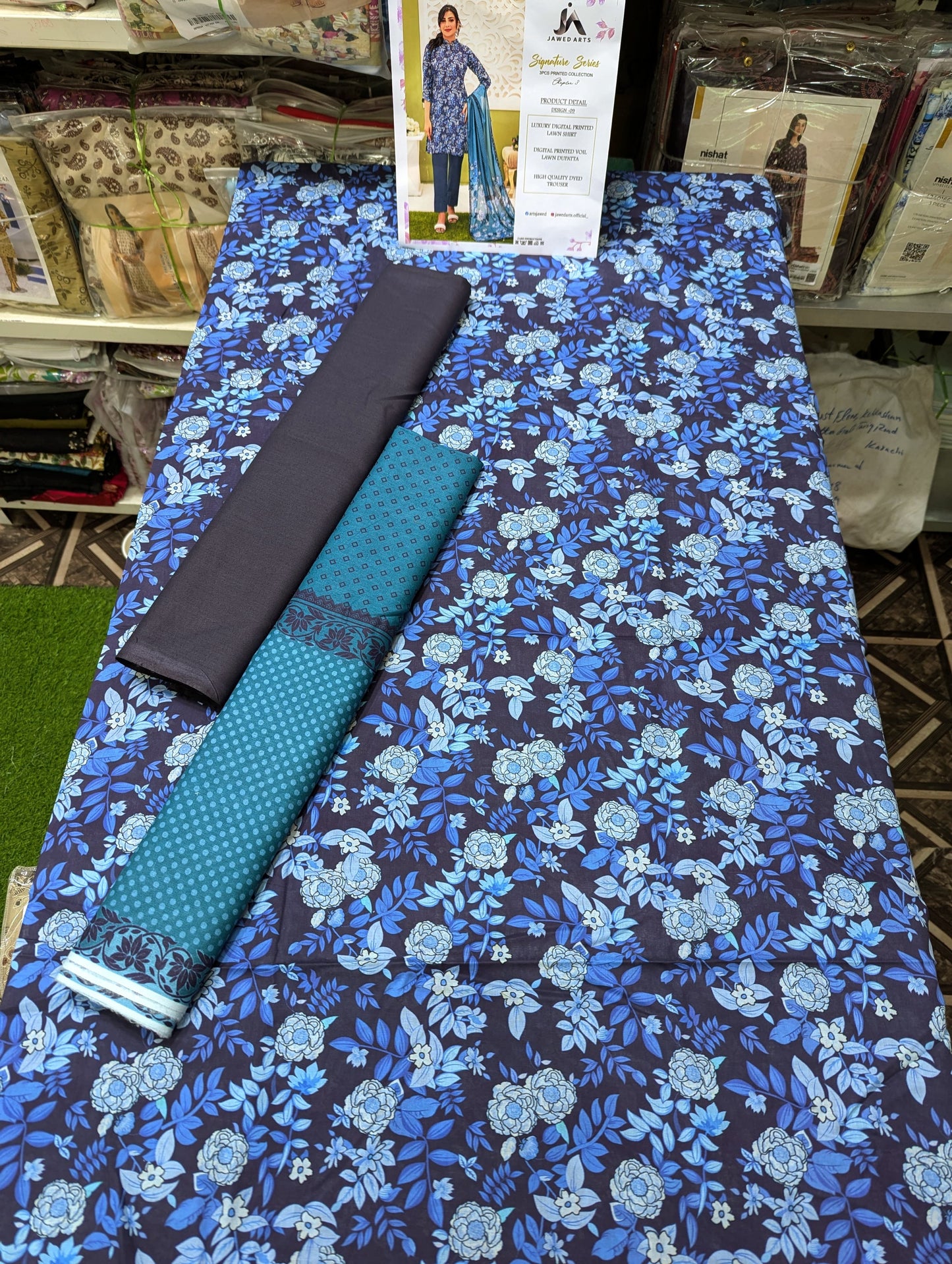 3PC LAWN UNSTICH JA 10 SUITS BUNDLE