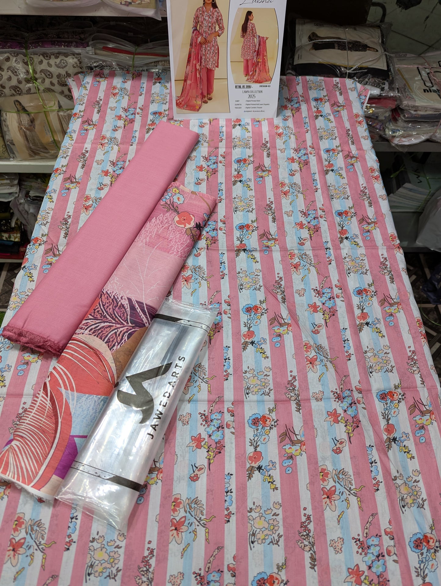 3PC LAWN JA LUBNA SET