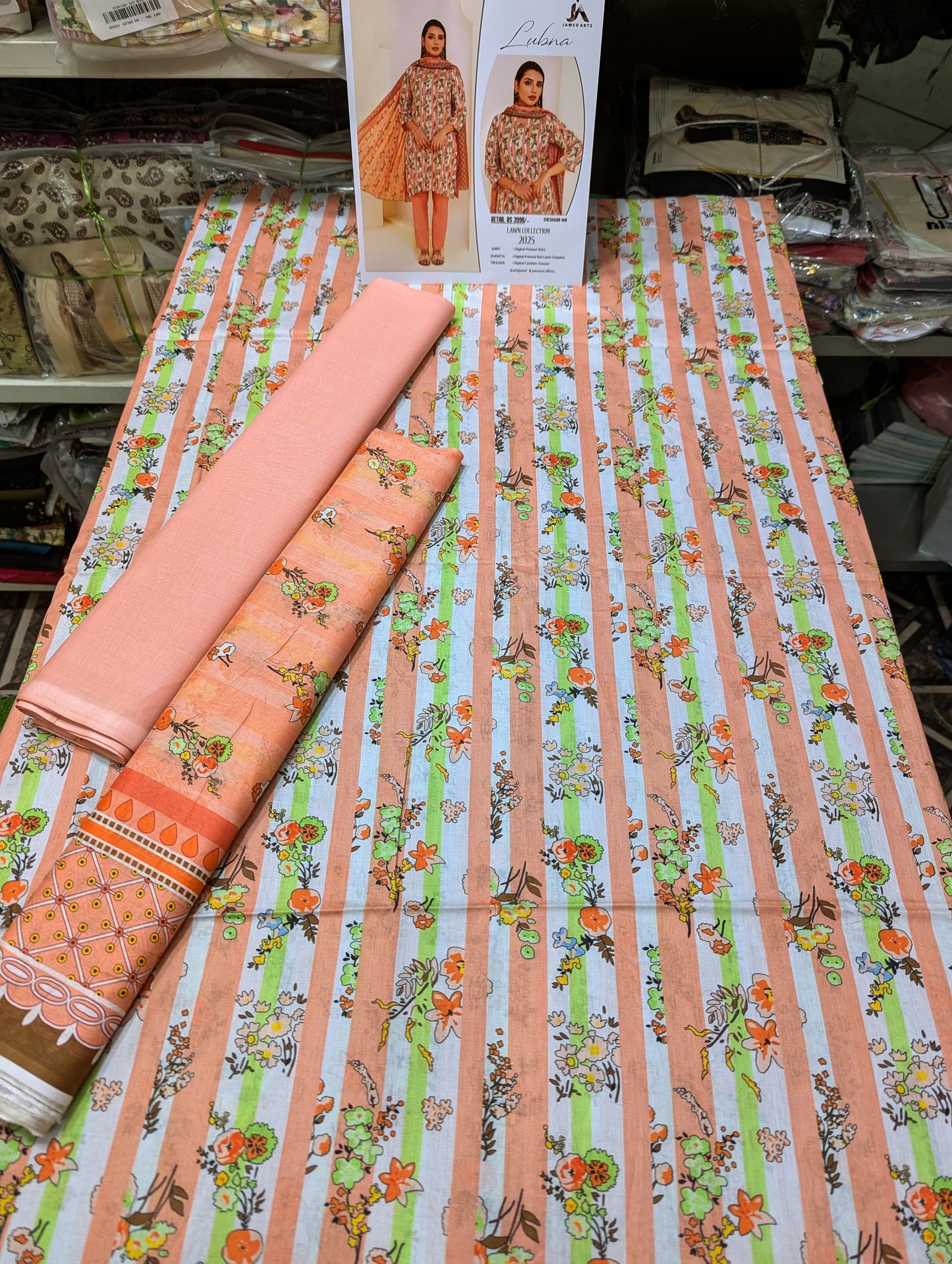 3PC LAWN JA LUBNA SET