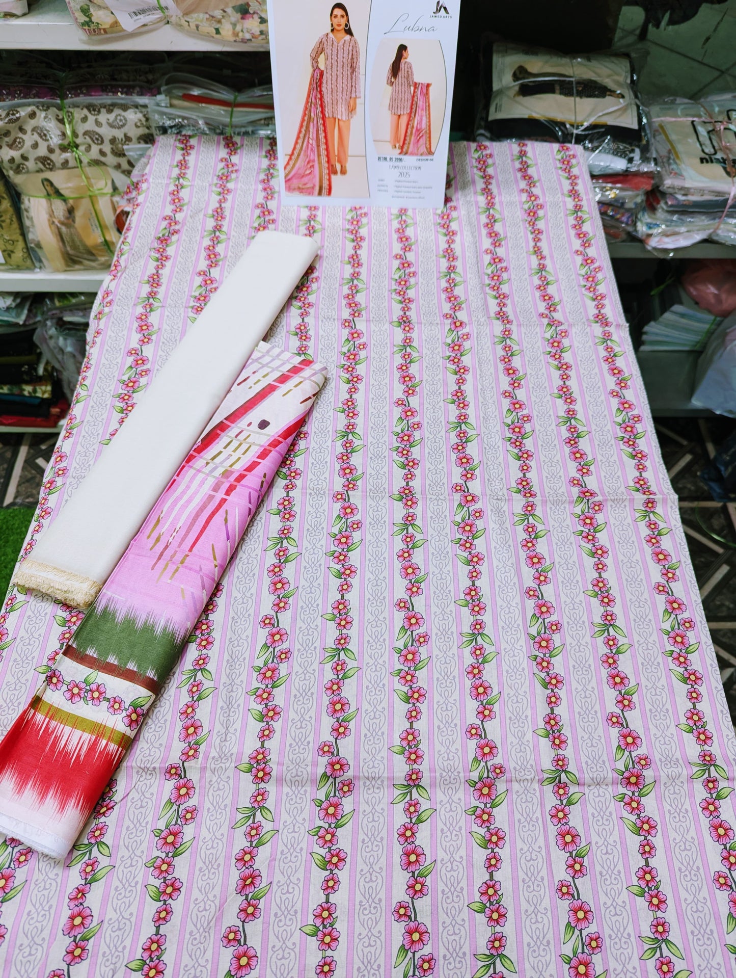 3PC LAWN JA LUBNA SET
