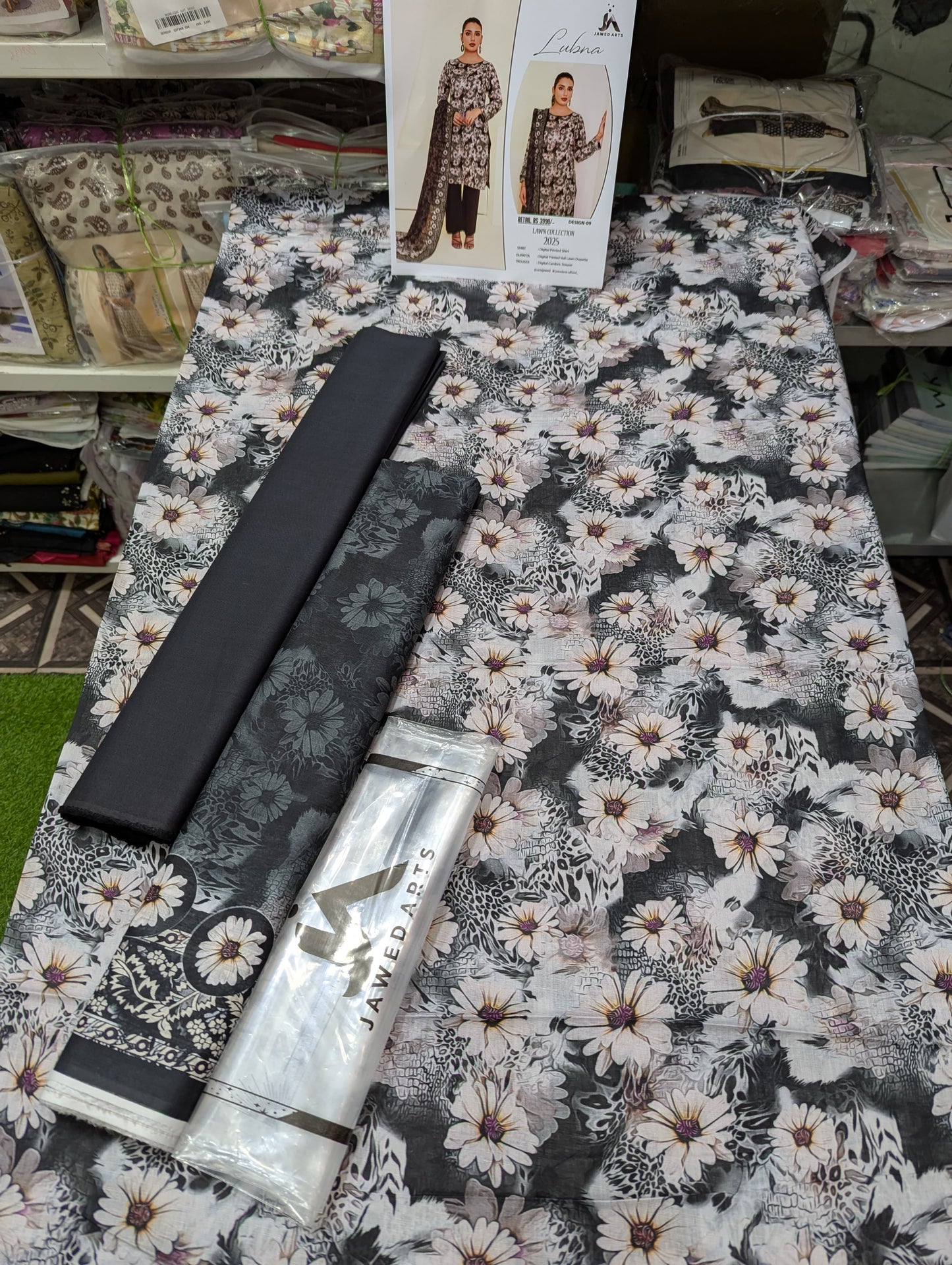 3PC LAWN JA LUBNA SET