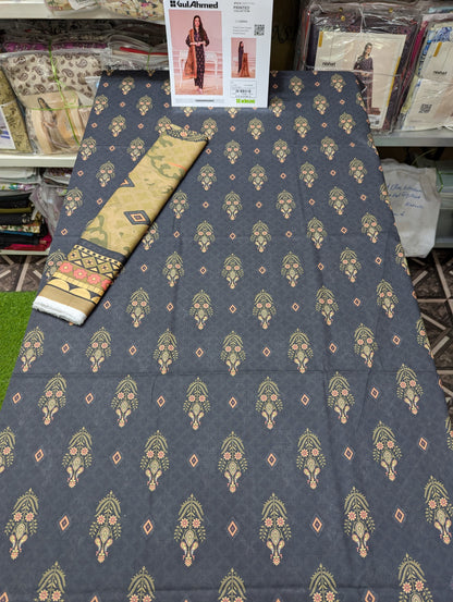 3PC LAWN ALLOVER UNSTICH  GA 12 SUITS BUNDLE