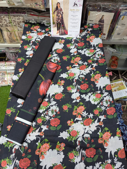 3PC LAWN UNSTICH JA 10 SUITS BUNDLE