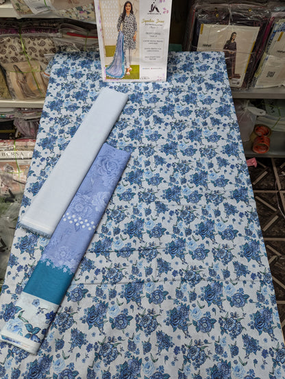 3PC LAWN UNSTICH JA 10 SUITS BUNDLE