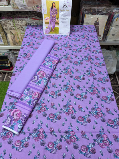 3PC LAWN UNSTICH JA 10 SUITS BUNDLE