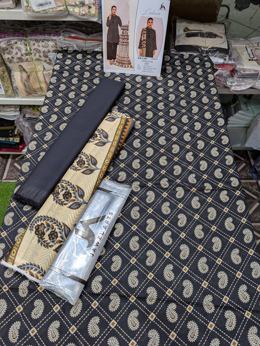 3PC LAWN JA LUBNA SET