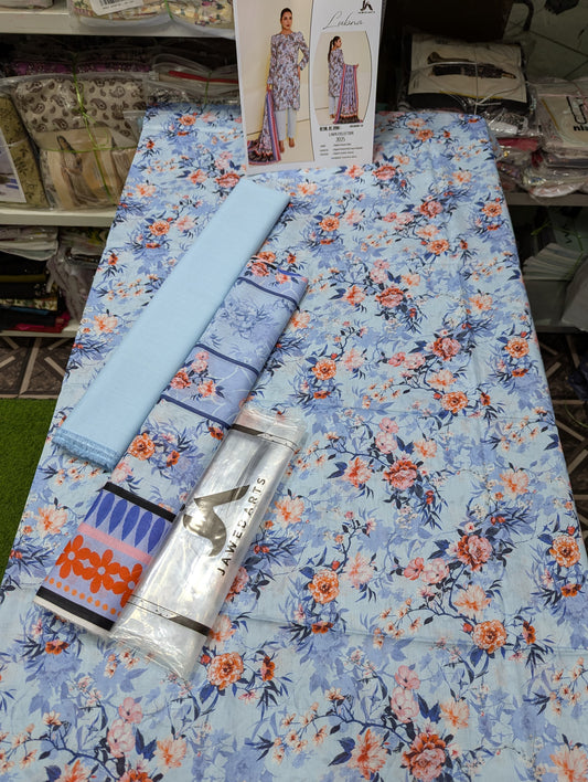 3PC LAWN JA LUBNA SET