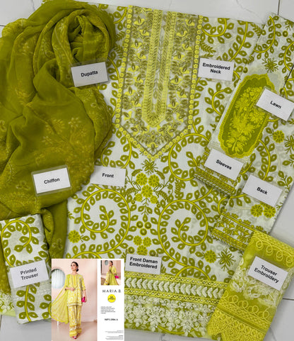 3PC LAWN UNSTICHED EMBROIDED PATCHWORK 03