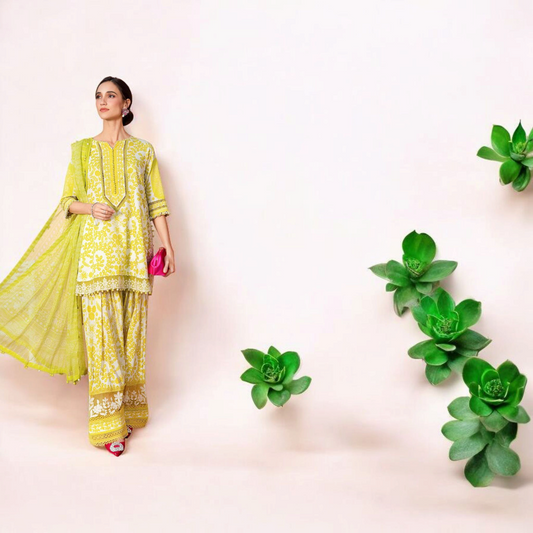 3PC LAWN UNSTICHED EMBROIDED PATCHWORK 03